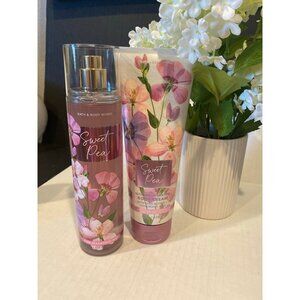 Bath & Body Works “Sweet Pea” New 2- Pc Set